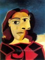Retrato Dora Maar 7 1937 cubismo Pablo Picasso